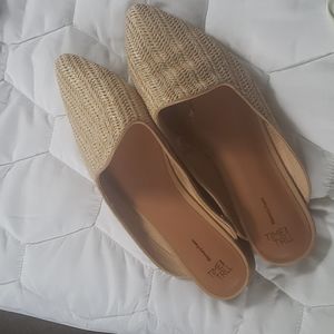 Time & Tru sand mules size 11 never worn